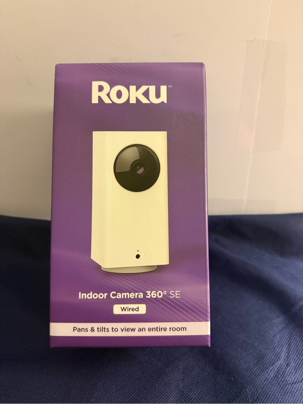 Roku Indoor Camera 360° SE Wired Smart Camera NIB